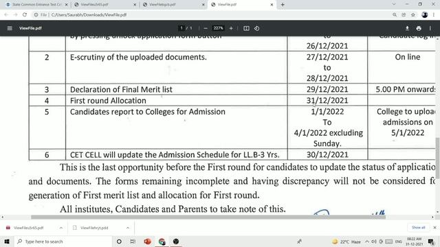 llb 3 year seat allotment 2021 | llb 3 year cap round 1 college seat allotment | llb 3year cap roun смотреть онлайн