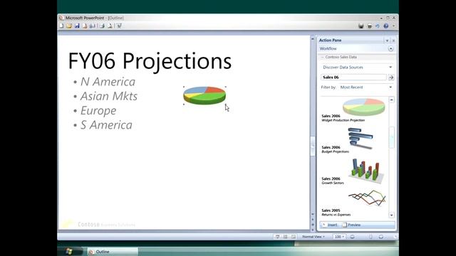 Microsoft Windows Longhorn - Office 12 PowerPoint Prototype смотреть онлайн