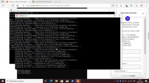 WSL: Install Ubuntu di WSL