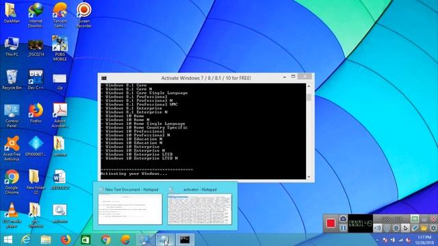 WINDOWS 7/8/8.1/10 ACTIVATOR 2019-20 смотреть онлайн