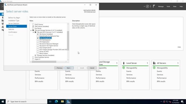 Configuring Data Deduplication On Windows Server 2022 [Hebrew] смотреть онлайн