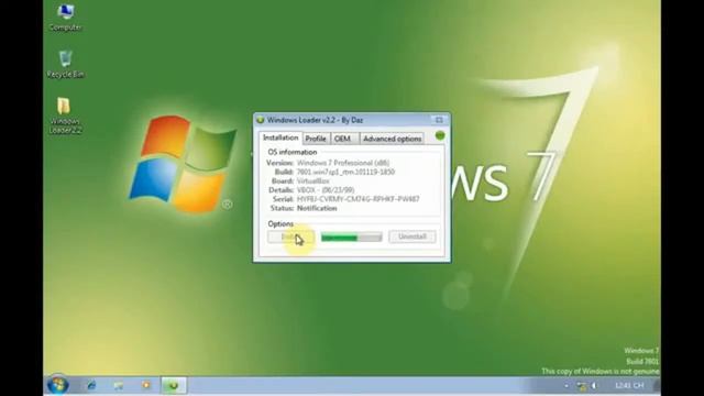 How to activate windows 7 all version смотреть онлайн