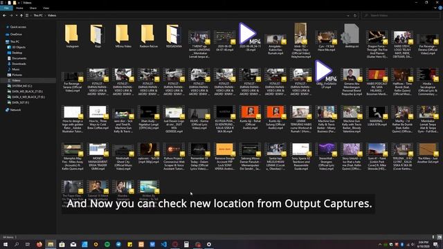[SOLVED] Change Folder Location from Captures on GameBar Windows 10 смотреть онлайн