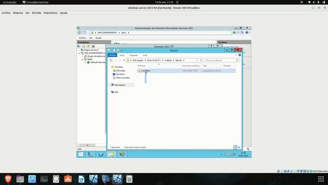 Vídeo Servidor ftp windows 2012 смотреть онлайн