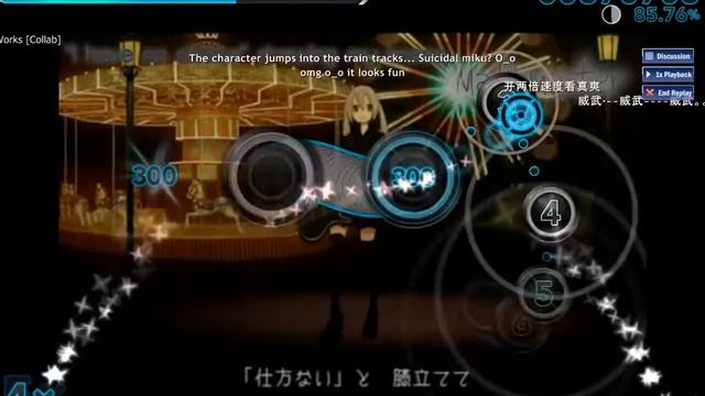 Osu! Hatsune Miku - Clock Work Works [Collab] смотреть онлайн
