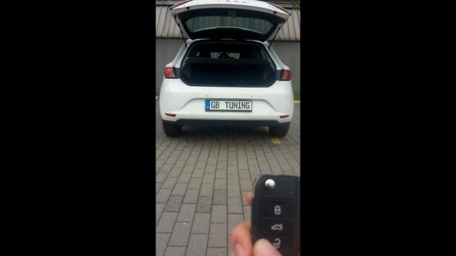 Go Simply Seat Leon 5F automatische Heckklappe / automatic trunk / automatic tailgate смотреть онлайн