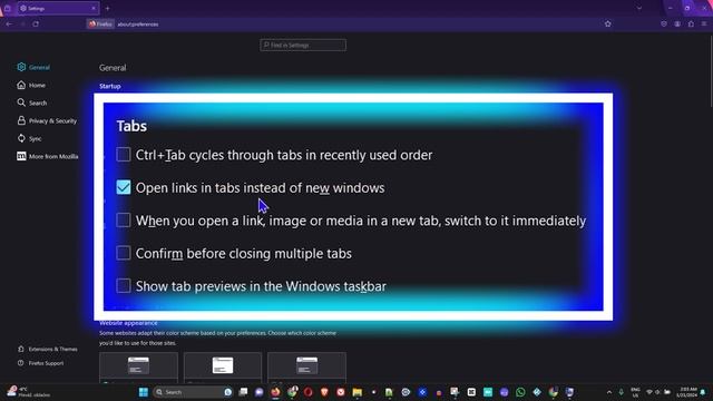 How to Set Firefox To Open a New Tab Instead of Window смотреть онлайн