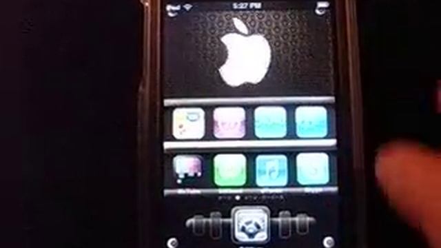 Spinning Apple Logo VWallper for ipod touch смотреть онлайн