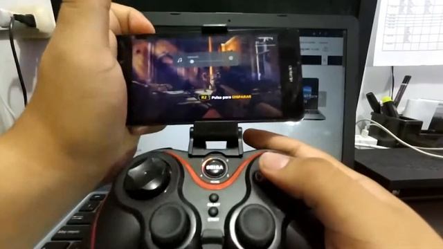 Joystick Bluetooth para Android, Windows y TV BOX Vista rápida!!! смотреть онлайн