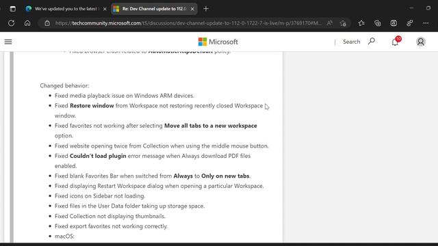 Microsoft Edge Dev Channel update to 112.0.1722.7 is live смотреть онлайн