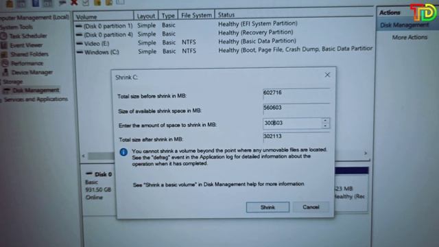 How to create partition on Windows 10 after installation | partition on hard drives #Harddrivespart смотреть онлайн