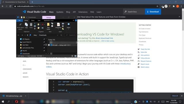 03 Download and Install Visual Studio Laravel 7 By Bite coder (Urdu/Hindi) смотреть онлайн