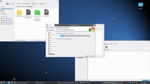 Winbox Mikrotik en Linux Debian 9