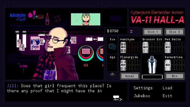 VA-11 HALL-A Cyberpunk Bartender Action Gameplay Walkthrough Part 5 - No Commentary (PC) смотреть онлайн