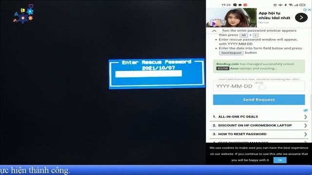 Cách reset mật khẩu BIOS Laptop ASUS смотреть онлайн