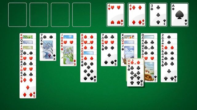 Windows Solitaire FreeCell - #10535 смотреть онлайн