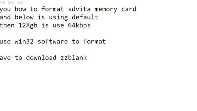 Format ps vit Sdvita memory using Win32 Disk Imager смотреть онлайн