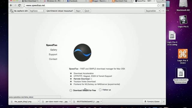 Download Managers for MacOs (Mac Os için Download Manager) смотреть онлайн