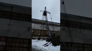 Демонтаж башенного крана