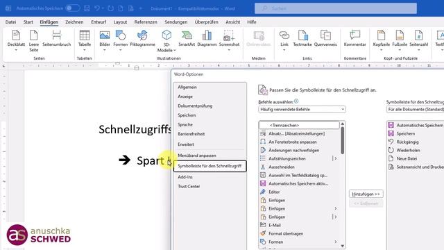 1/5 Produktivitäts-Booster für Microsoft Office-Anwender Schnellzugriffsleiste anpassen смотреть онлайн