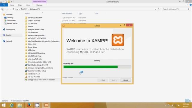 Xampp installation on Windows to run Wordpress | Localhost Server смотреть онлайн
