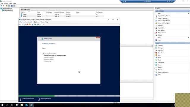 How to Create VM(virtual machine) using Hyper V and windows server 2019 installation in Tamil смотреть онлайн