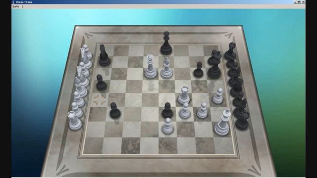 Chess Titans© v6.0 game, try against A.I. level 10 (f) смотреть онлайн