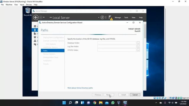 How to Create Domain on Windows Server 2016 смотреть онлайн