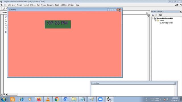 Label and Command Button Control in Visual Basic 6.0 смотреть онлайн