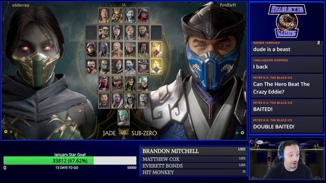 MK 11 (PS4) - King of the Hill with viewers смотреть онлайн