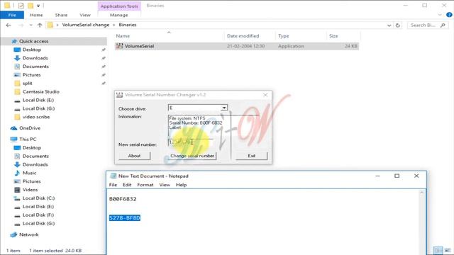 HOW TO CHANGE VOLUME SERIAL NUMBER OF HARD DRIVE смотреть онлайн