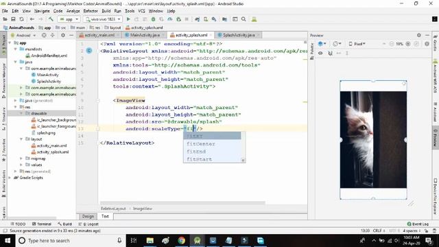 Animal sound android application part 1 | Translate animal sound | Latest tutorial with Firebase. смотреть онлайн