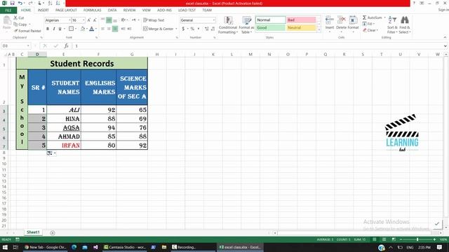 14-Auto scroll in MS Excel | Urdu | Learning Hub смотреть онлайн