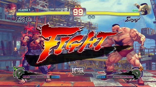 Ultra Street Fighter IV gameplay - Evil Ryu walkthrough on hardest difficulty смотреть онлайн