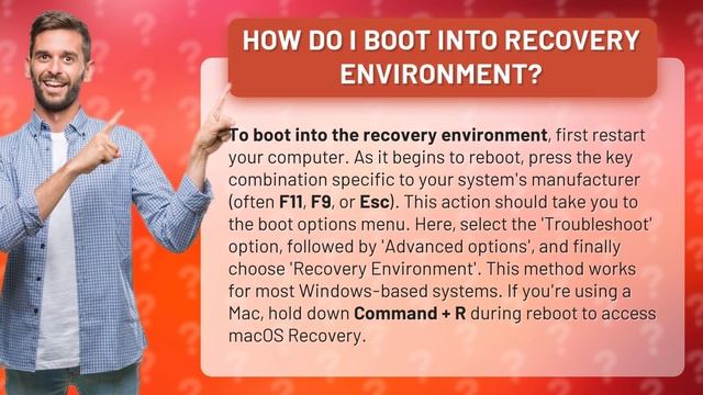 How do I boot into recovery environment? смотреть онлайн
