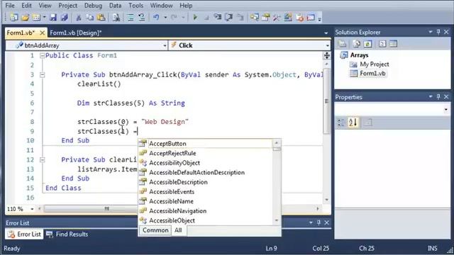 _Visual Basic Tutorial - 59 - Introduction To Arrays = BY ARMAN смотреть онлайн