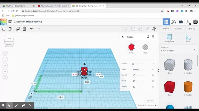 Tinkercad Bridge Lesson 1 смотреть онлайн