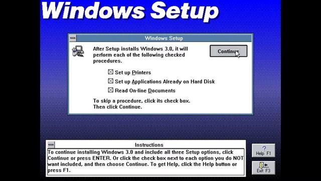 Installing Windows 3.0 смотреть онлайн