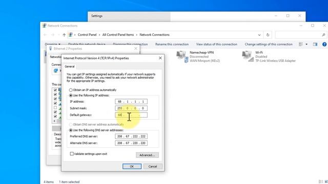How to Assign a Static IP Address (Fixed IP) in Windows 10 смотреть онлайн