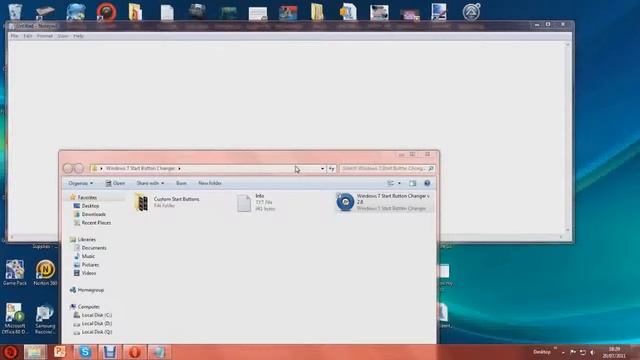 How To Change The Start Button on Windows 7 смотреть онлайн