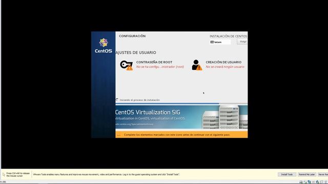 Instalación de CentOS 7 en modo Desktop смотреть онлайн