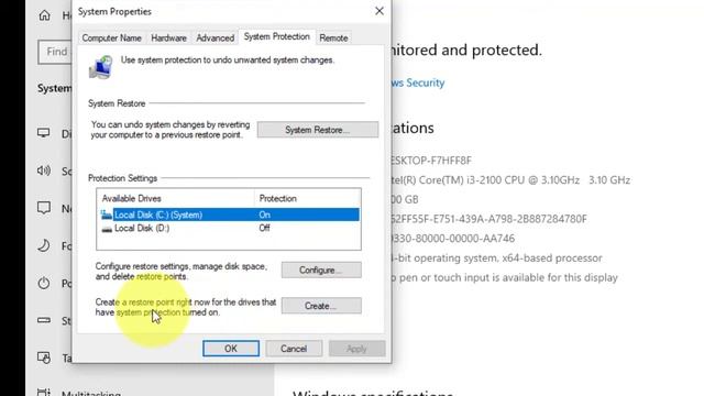 How to Create a Restore Point in Windows 10 смотреть онлайн