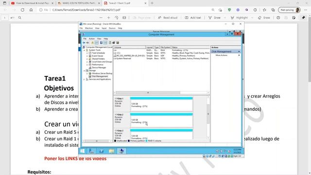 Raid5 en windows server 2012 r2 in virtualbox смотреть онлайн