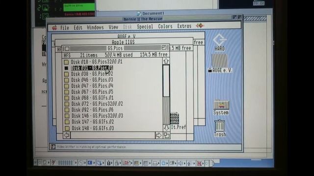 Apple IIGS software collection AUGE CD-ROM смотреть онлайн