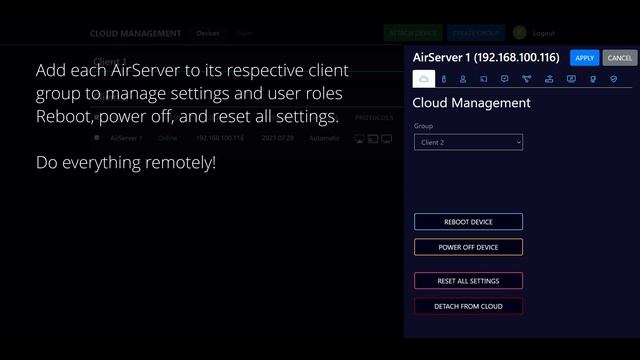 Legamaster AirServer Connect 2 - Cloud Management смотреть онлайн