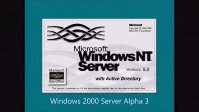Windows 2000 Server Alpha 3 смотреть онлайн