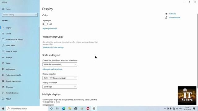 How to change display settings windows 10 | Windows Operating System Part 13 смотреть онлайн