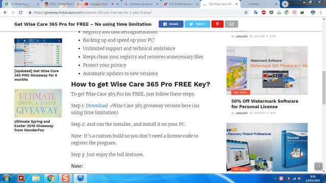 Wise Care 365 (Lifetime License) | 1 Days Remaining | Check Description смотреть онлайн
