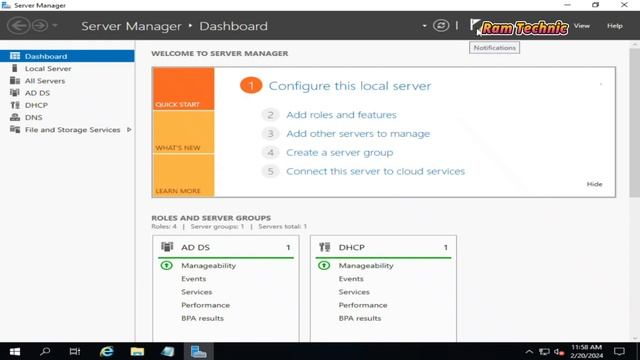 How to Install DNS | Active Directory | DHCP and dot net framework 3.5 in Server 2019 step by step смотреть онлайн