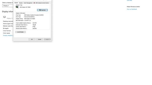 How to check graphic card memory or video memory on windows 10 смотреть онлайн